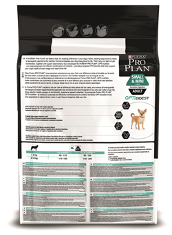 PRO PLAN для взрослых собак мелких и карликовых пород с чувств пищеварением, с ягненком - фото 11327