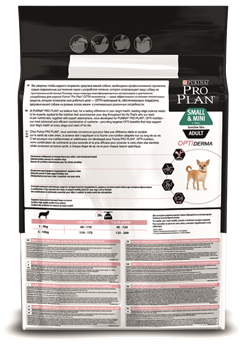 PRO PLAN® OPTIDERMA® для взрослых собак мелких и карликовых пород с чувств кожей - фото 11369