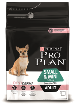 PRO PLAN® OPTIDERMA® для взрослых собак мелких и карликовых пород с чувств кожей - фото 11370