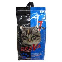 Наполнитель BRAVA (БРАВА) для длинношерстных кошек - фото 11980