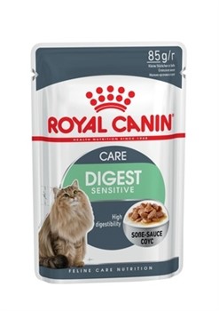 ROYAL CANIN Кусочки в соусе для кошек 1-10 лет Отличное пищеварение, Digest Sensitive - фото 12805