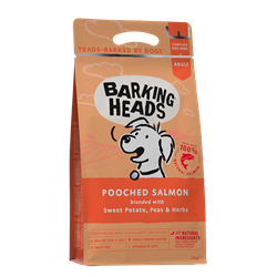 BARKING HEADS Беззерновой корм для Собак с Лососем и картофелем "Мисочку оближешь" - фото 14740