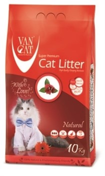 VAN CAT Комкующийся наполнитель 100% Натуральный, без запаха, пакет (Natural) - фото 14995