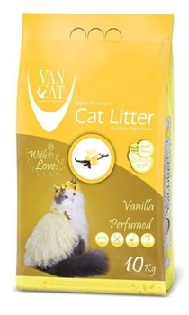 VAN CATКомкующийся наполнитель без пыли с ароматом Ванили, пакет (Vanilla) - фото 15005