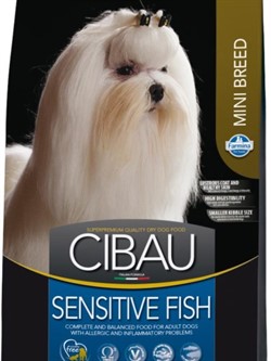 FARMINA Cibau Sensitive Fish Mini Для взрослых собак малых пород с рыбой - фото 15923