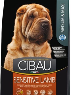 FARMINA Cibau Sensitive Lamb Medium & Maxi Для взрослых собак средних и крупных пород с ягненком - фото 15937
