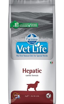 FARMINA Vet Life Dog Hepatic Для собак при хронической печеночной недостаточности - фото 16003