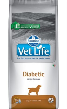 FARMINA Vet Life Dog Diabetic Управление уровнем глюкозы (сахарный диабет) - фото 16005