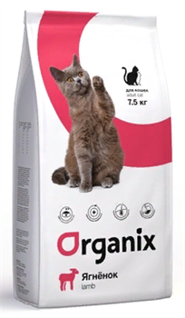 Organix Для кошек с ягненком (Adult Cat Lamb) - фото 17178