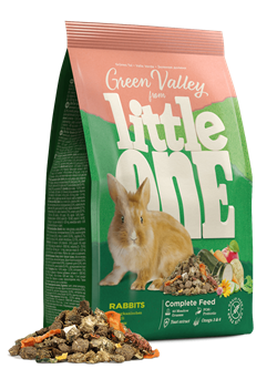 Little One Литтл Уан  "Зеленая долина" Корм для кроликов из разнотравья - фото 20024
