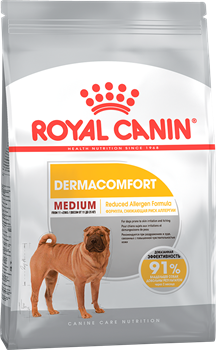 ROYAL CANIN (Роял Канин) Для собак средних пород с чувствительной кожей, Medium Derma Comfort 24 - фото 22104