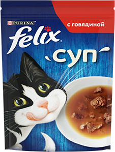 ФЕЛИКС Soup говядина 48гр - фото 22326