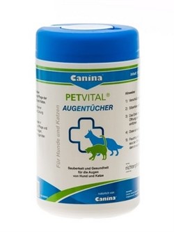 Canina Petvital Augentucher (Влажные салфетки для глаз) - фото 23196