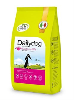 Dailydog PUPPY ALL BREED Lamb and Rice  корм для щенков для всех пород с ягненком и рисом - фото 27857