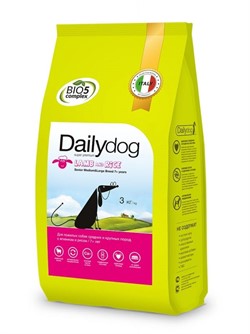 Dailydog SENIOR MEDIUM&LARGE BREED Lamb and Rice корм для пожилых собак средних и крупных пород с ягненком и рисом - фото 27873