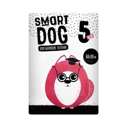 Smart Dog Пелёнки впитывающие пеленки для собак 60х90, 5 шт - фото 28178