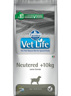 FARMINA Vet Life Dog Neutered +10kg для стерилизованных собак весом более 10кг. - фото 28801