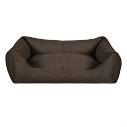 Tappi "Ротонд" прямоугольный лежак с подушкой, шоколад - фото 30485