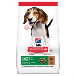 Hills SP Canine Puppy Healthy Development Medium Lamb & Rice- корм для щенков Ягненок с Рисом - фото 35236