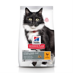 Hills SP Feline Mature Adult 7+ Sterilised Cat Chicken Хиллc корм для пожилых стерилизованных кошек - фото 35402