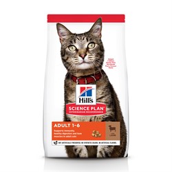 Hills SP Feline Adult Optimal Care с Ягненком- Хиллс Эдалт корм для кошек (с ягненком) - фото 35444