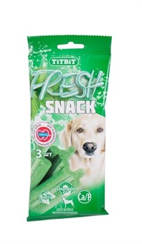 TiTBiT снек для свежего дыхания Fresh для собак средних пород, 3 шт. 150 гр - фото 39055