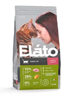 Elato Holistic для кошек Ягненок и Оленина - фото 39215
