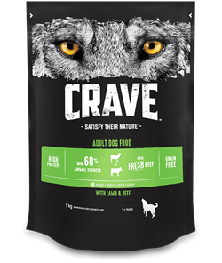 Crave Сухой корм для взрослых собак, с говядиной и ягненком - фото 39585