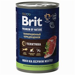 Brit консервы с телятиной для собак - фото 39948