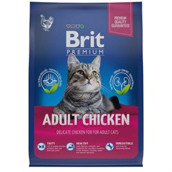 Brit Брит Premium Cat Adult Chicken д/взр. кошек с  курицей - фото 39951