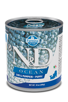 N&D DOG OCEAN COD & PUMPKIN PUPPY (треска и тыква) - фото 41889