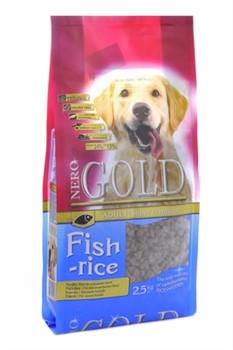 NERO GOLD Для Взрослых собак: Рыбный коктейль, рис и овощи - фото 41922