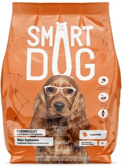 Smart Dog Для взрослых собак с индейкой - фото 41930