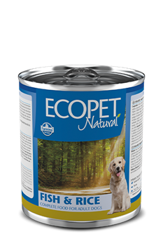 FARMINA ECOPET NATURAL DOG  FISH & RICE (для взрослых собак рыба и рис) - фото 42234