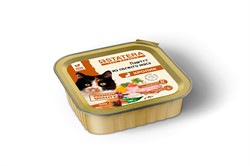 STATERA Влажный корм мясной паштет для кошек и котов с кроликом - фото 42457