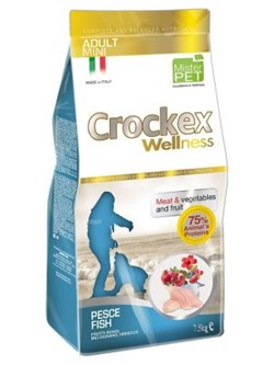 CROCKEX Wellness сухой корм для собак мелких пород рыба с рисом - фото 42488