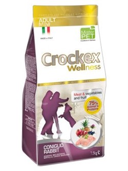 CROCKEX Wellness сухой корм для собак мелких пород кролик с рисом - фото 42491