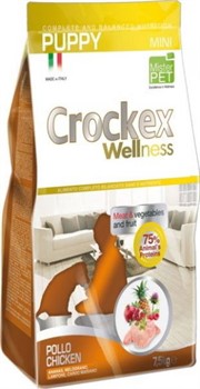 CROCKEX Wellness сухой корм для щенков мелких пород курица с рисом - фото 42493