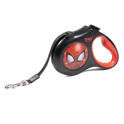 Поводок-рулетка для собак Marvel Человек-паук M, 5м до 20кг, лента - фото 43999