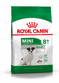 Royal Canin Mini Adult 8+ для взрослых собак мелких размеров (до 10 кг) старше 8 лет - фото 44871