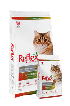 REFLEX ADULT CAT FOOD GOURMET MULTICOLOR CHICKEN AND RICE СУХОЙ КОРМ ДЛЯ КОШЕК С КУРИЦЕЙ И РИСОМ С ЦВЕТНЫМИ ГРАНУЛАМИ - фото 46094