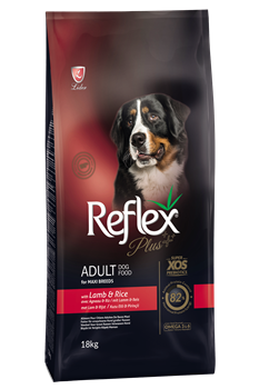 REFLEX PLUS MAXI BREED ADULT DOG FOOD LAMB AND RICE СУХОЙ КОРМ ДЛЯ СОБАК КРУПНЫХ ПОРОД С ЯГНЕНКОМ И РИСОМ - фото 46153