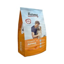 *КАРМИ ACTIVE MEDIUM & MAXI сухой корм для собак,подверженных повышенным физическим индейка - фото 46557