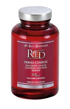 ISB Mineral Red Derma Complex дерматологический шампунь с кератином без лаурилсульфата 300 мл - фото 48529