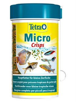 Tetra Micro Crisps корм для мелких видов рыб 100 мл - фото 55664