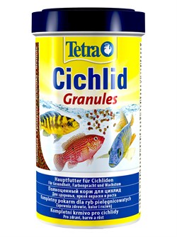 TetraCichlid Granules корм для всех видов цихлид в гранулах 500 мл - фото 55723