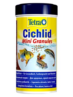 TetraCichlid Mini Granules корм для небольших цихлид в гранулах 250 мл - фото 55727