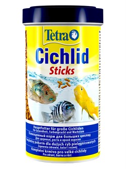 TetraCichlid Sticks корм для всех видов цихлид в палочках 500 мл - фото 55742