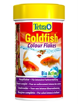 TetraGoldfish Colour корм в хлопьях для улучшения окраса золотых рыб 100 мл - фото 55793