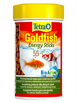 TetraGoldfish Energy Sticks энергетический корм для золотых рыб в палочках 100 мл - фото 55805